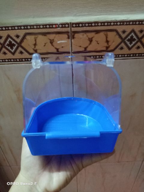 Máng tắm treo ngoài cho chim cảnh nhỏ