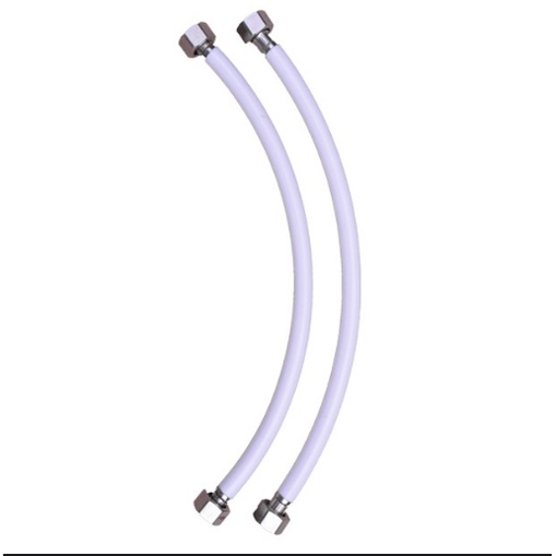 Dây cấp nước nhựa 40cm - 70cm loại tốt (tán inox tim thau)