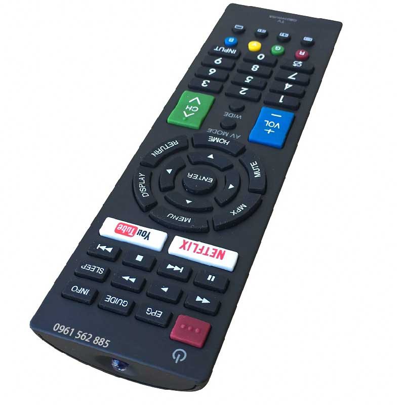 Remote Điều Khiển  Tivi Sharp Model GB234WJSA Chính Hãng Netflix Youtube- Bảo Hành Đổi Mới