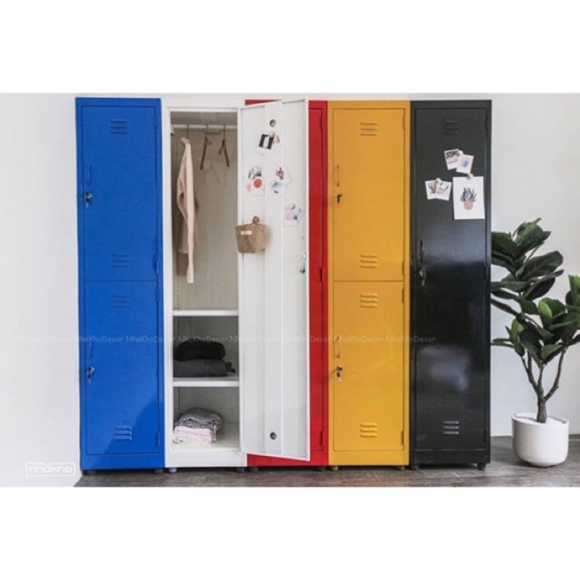 TỦ SẮT - TỦ LOCKER SIZE LỚN (180x40x50cm)