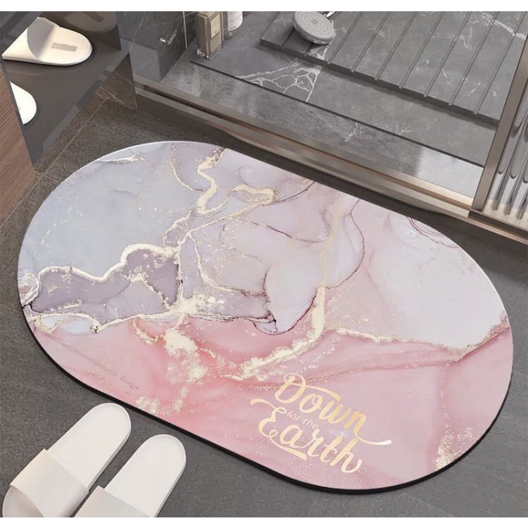 [SIÊU THẤM] Thảm Silicon Siêu Thấm Nước Chống Trượt Lót Sàn Nhà Tắm 40x60cm - Dumi Shop