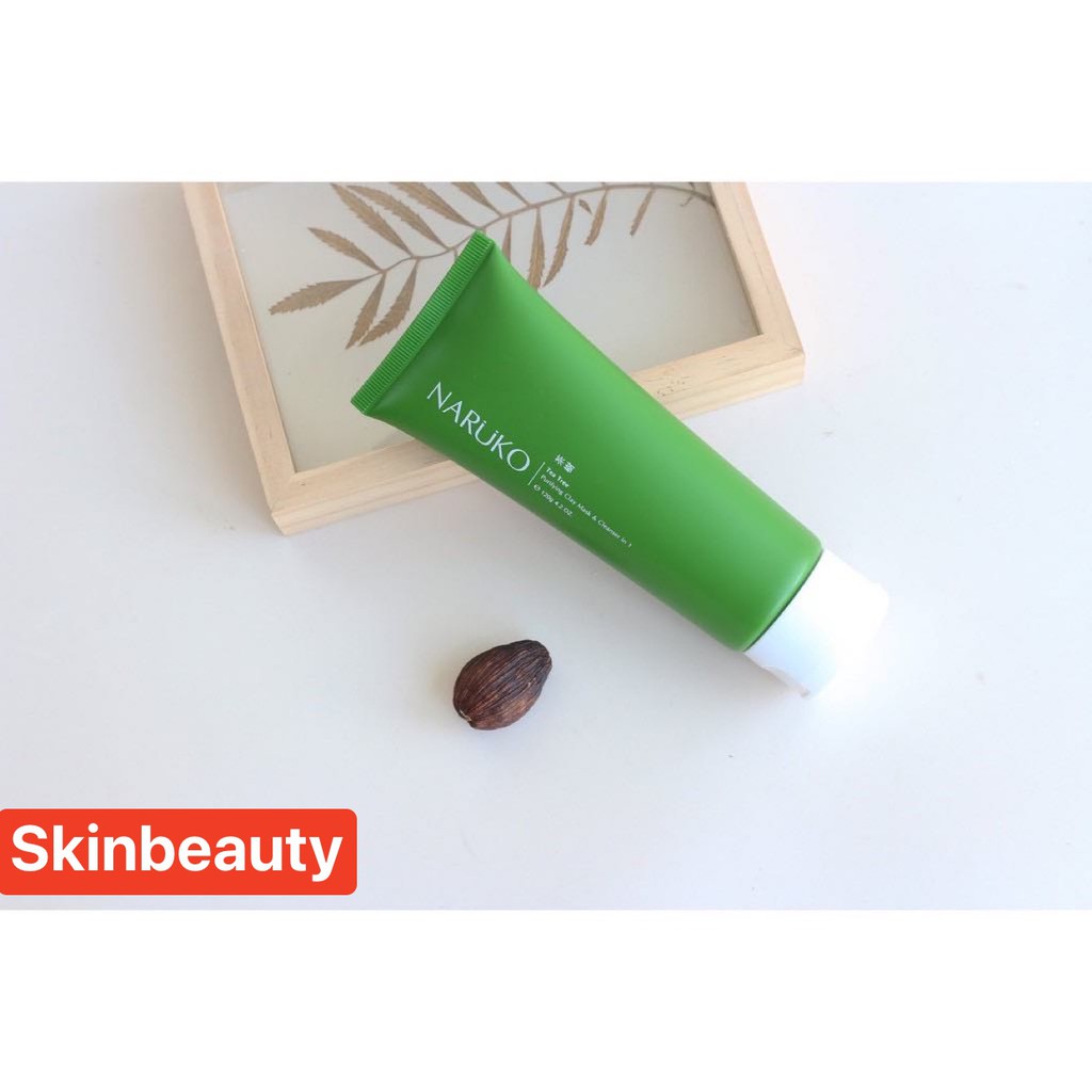 Sữa rửa mặt Naruko trà tràm dạng bùn Tea Tree Purifying Clay Mask and Cleanser - ''HÀNG CHÍNH HÃNG'' | BigBuy360 - bigbuy360.vn