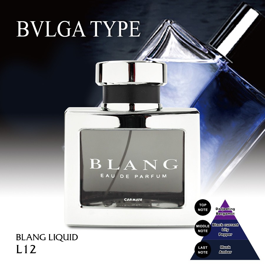 [Mã BMINC50 giảm 10% đơn 99k] Nước Hoa Ô Tô CARMATE Blang Liquid L15 Crystal Squash 70ml - Nhập Khẩu Chính Hãng