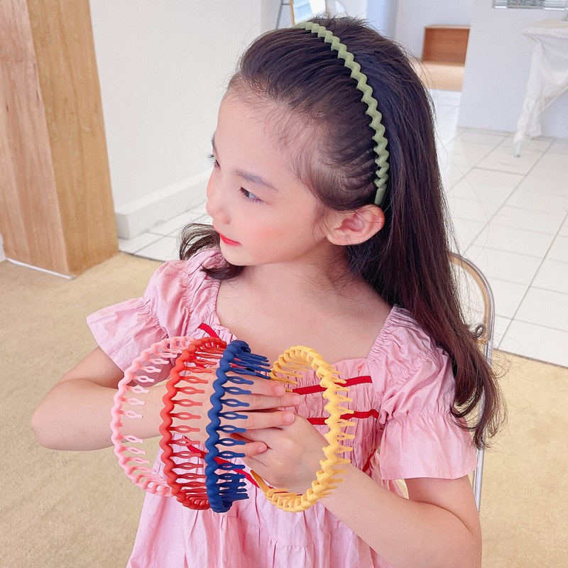 Băng Đô Cài Tóc Nhiều Màu Sắc Thời Trang Dành Cho Bé Gái AB058