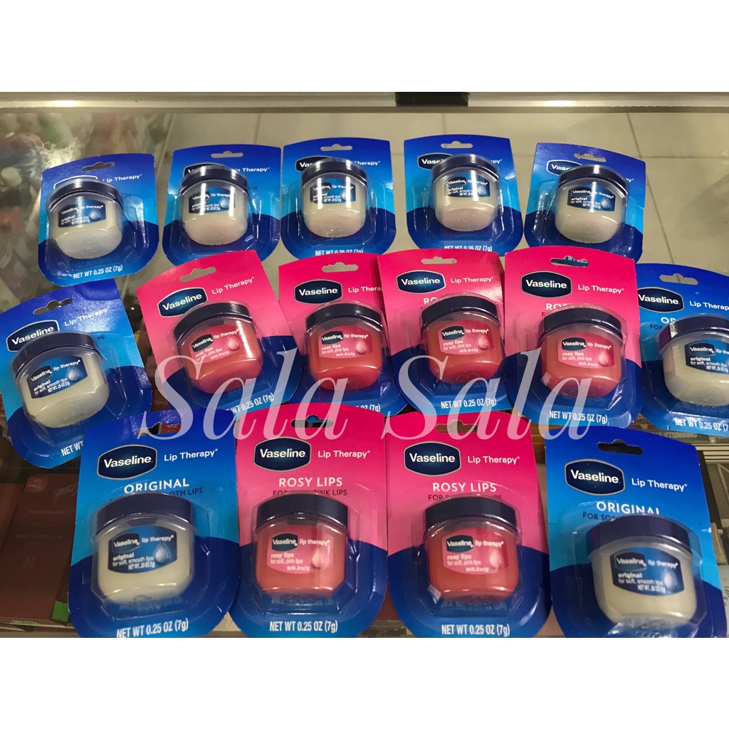 Son Dưỡng Môi Vaseline Lip Therapy 7g Của Mỹ