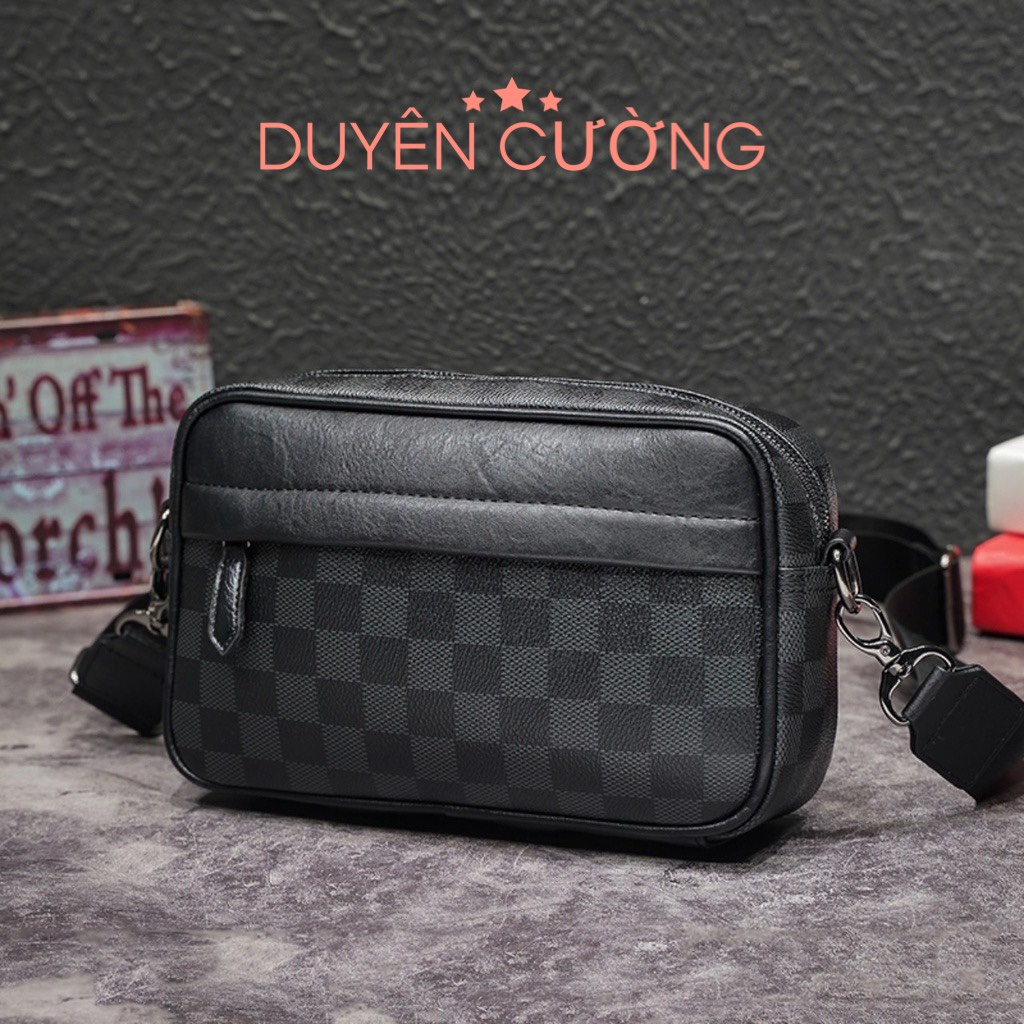 Túi Đeo Chéo Nam da chống nước chống trầy phong cách Hàn Quốc Shop Duyên Cường