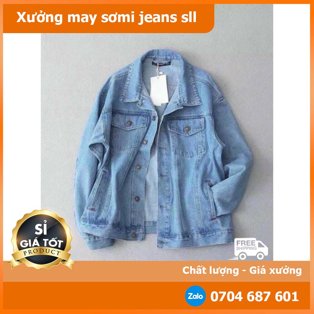 🌟HCM🌟🌺🌺️⚡Hot Nhất Áo jean nam xanh rách vai SIÊU HOT 2021 MÃ: JA_AJNAM_044