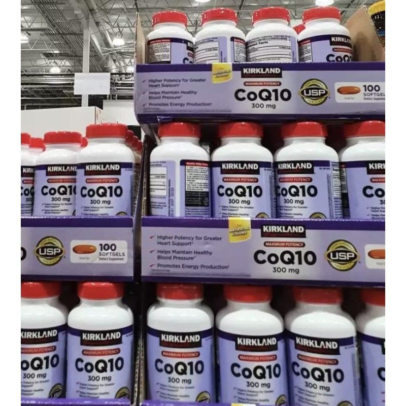 Viên uống CoQ10 Kirkland 300mg chai 💯 viên