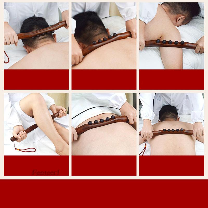 [Fenteer1] Gậy Mát Xa Lưng Gua Sha Giúp Giảm Đau Cơ