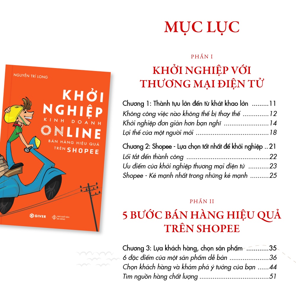 Sách - Khởi Nghiệp Kinh Doanh Online - Bán Hàng Hiệu Quả Trên Shopee