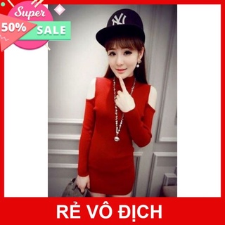 Đầm khoét vai