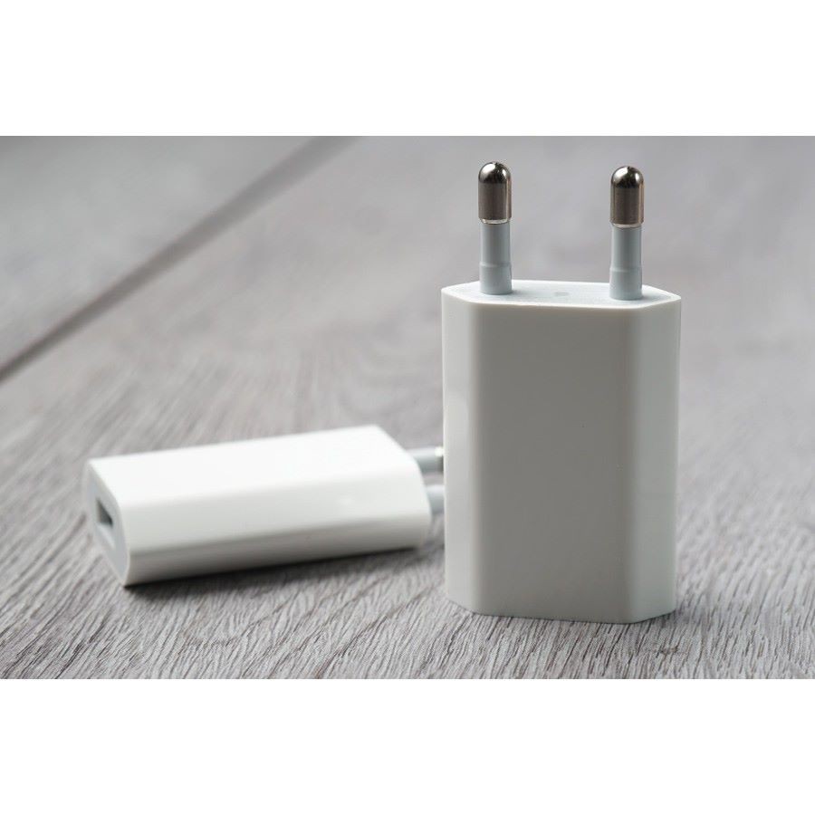 [ GIÁ HỦY DIỆT]Củ sạc dẹt iPhone 5W Zin bóc máy.