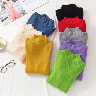 [LN123^]  áo len cổ 3 phân áo len mỏng đẹp