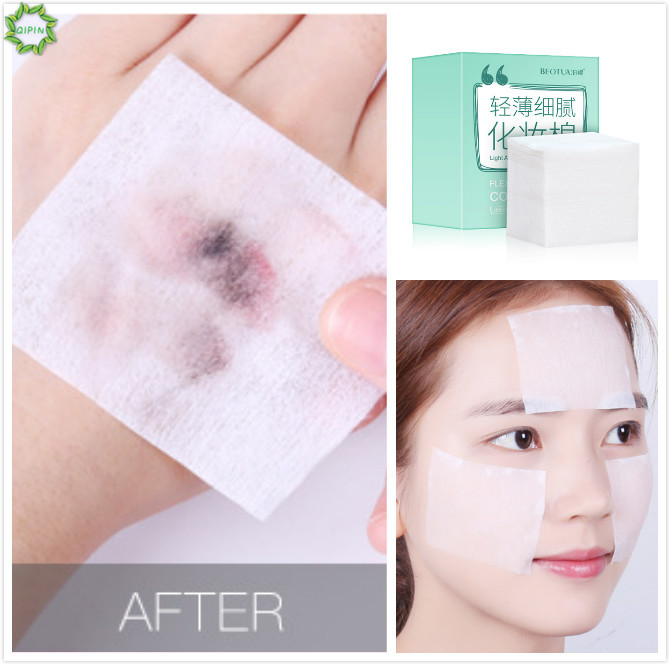 [Hàng mới về] Bộ 100 miếng bông tẩy trang mềm dùng 1 lần Beotua cho nam và nữ