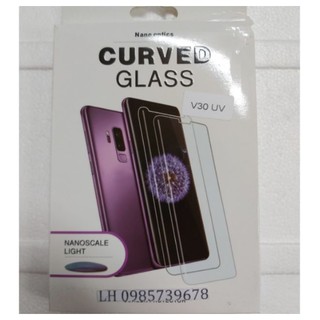 Kính cường lực full keo uv dành cho lg v30