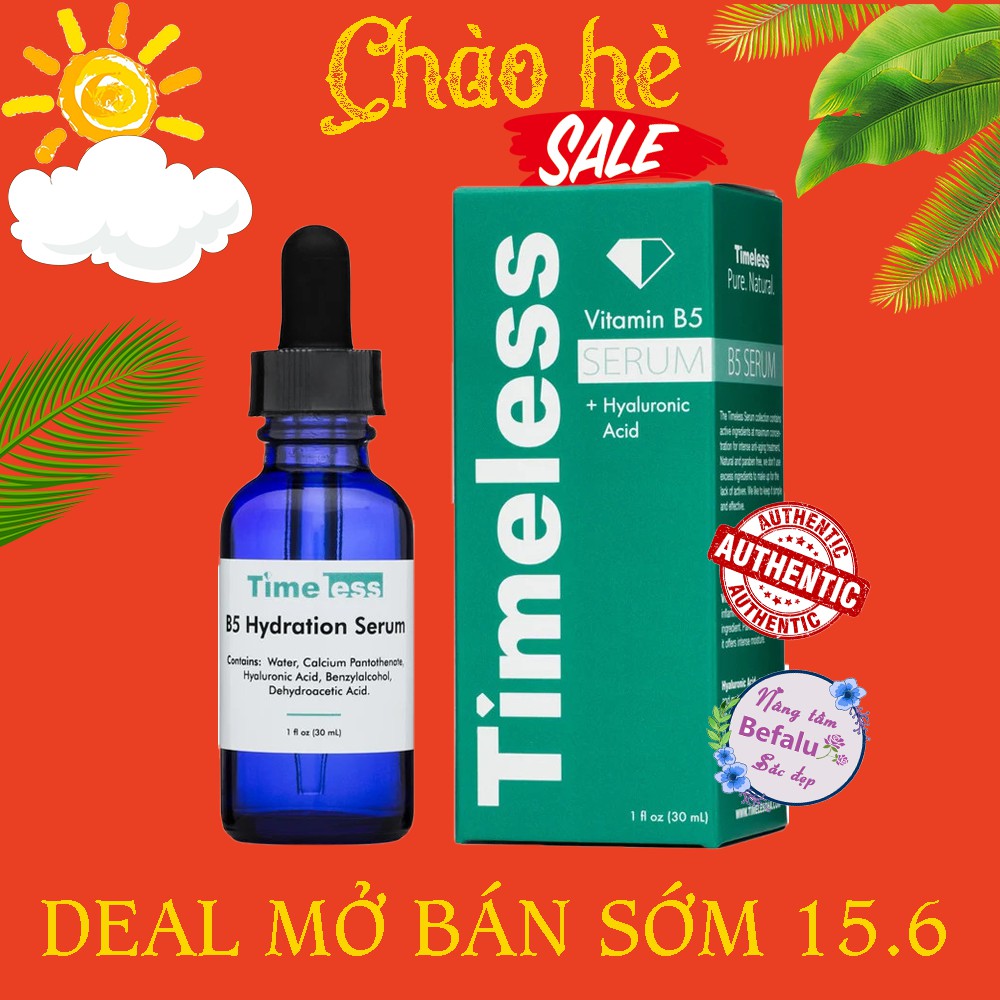 Tinh Chất Timeless B5 Serum Phục Hồi Da Hư Tổn 30ml . Chính Hãng có bill