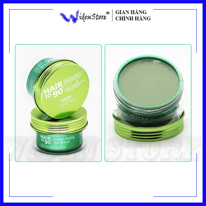 Sáp Vuốt Tóc Nam Hair To 90 Gel Wax Keo Vuốt Tóc Tạo Kiểu Chính Hãng Hộp Xanh Lá Hương Thơm Lịch Lãm WST11 WIDEN STORE