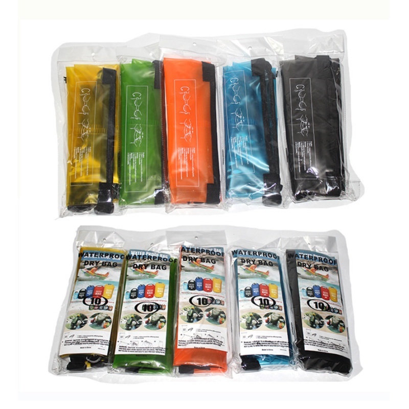 QQ Túi Khô Chống Thấm Nước Dung Tích 10 / 20L Để Đựng Đồ Khi Đi Bơi / Chèo Thuyền Kayak Tiện