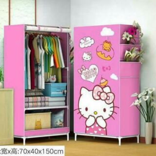 Tủ quần áo 1 buồng cao cấp 3d