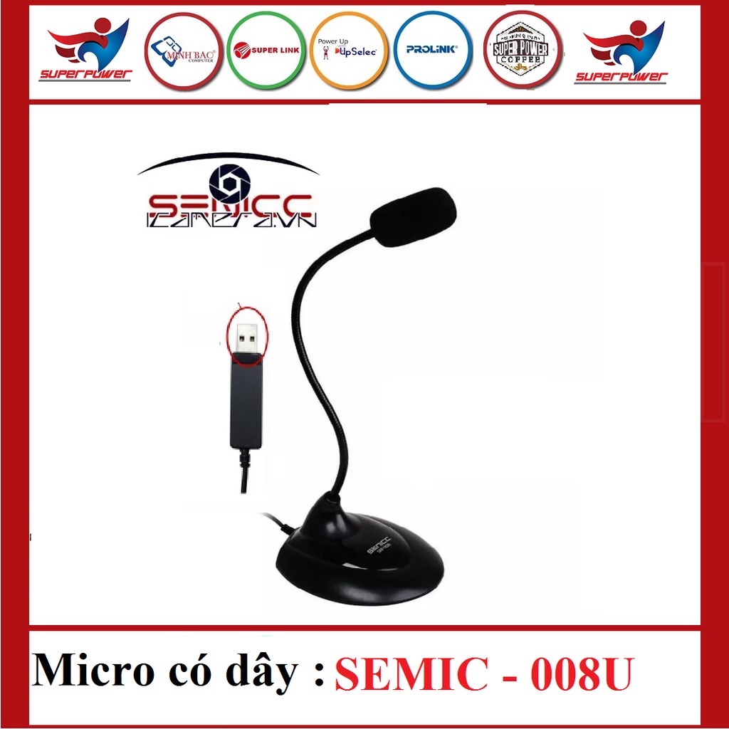 Microphone SENICC SM 008U (Cổng USB). VI TÍNH QUỐC DUY