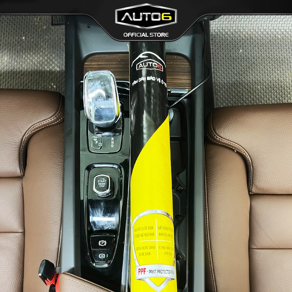 Bộ 4 chi tiết Film PPF trong suốt dán xe VOLVO XC60 chống xước bảo vệ nội thất ô tô - AUTO6