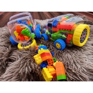 Bộ ôtô xếp hình cho bé