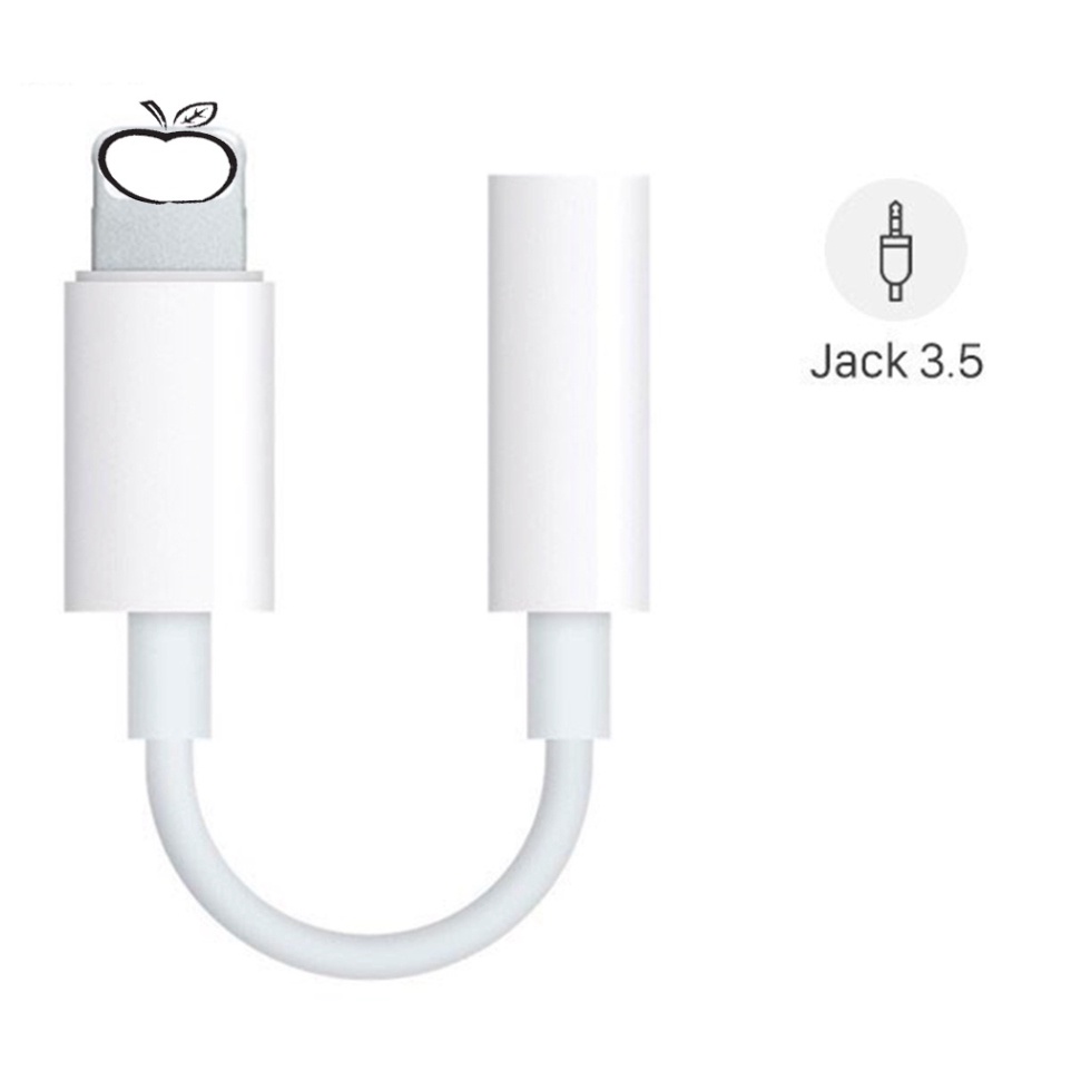 Jack Chuyển đổi tai nghe sang 3.5mm có mic kèm chân sạc - Không bật bluetooh thì không dùng được - Goteca