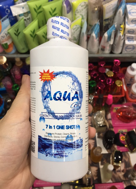 Nước ngâm kính áp tròng Aqua B5