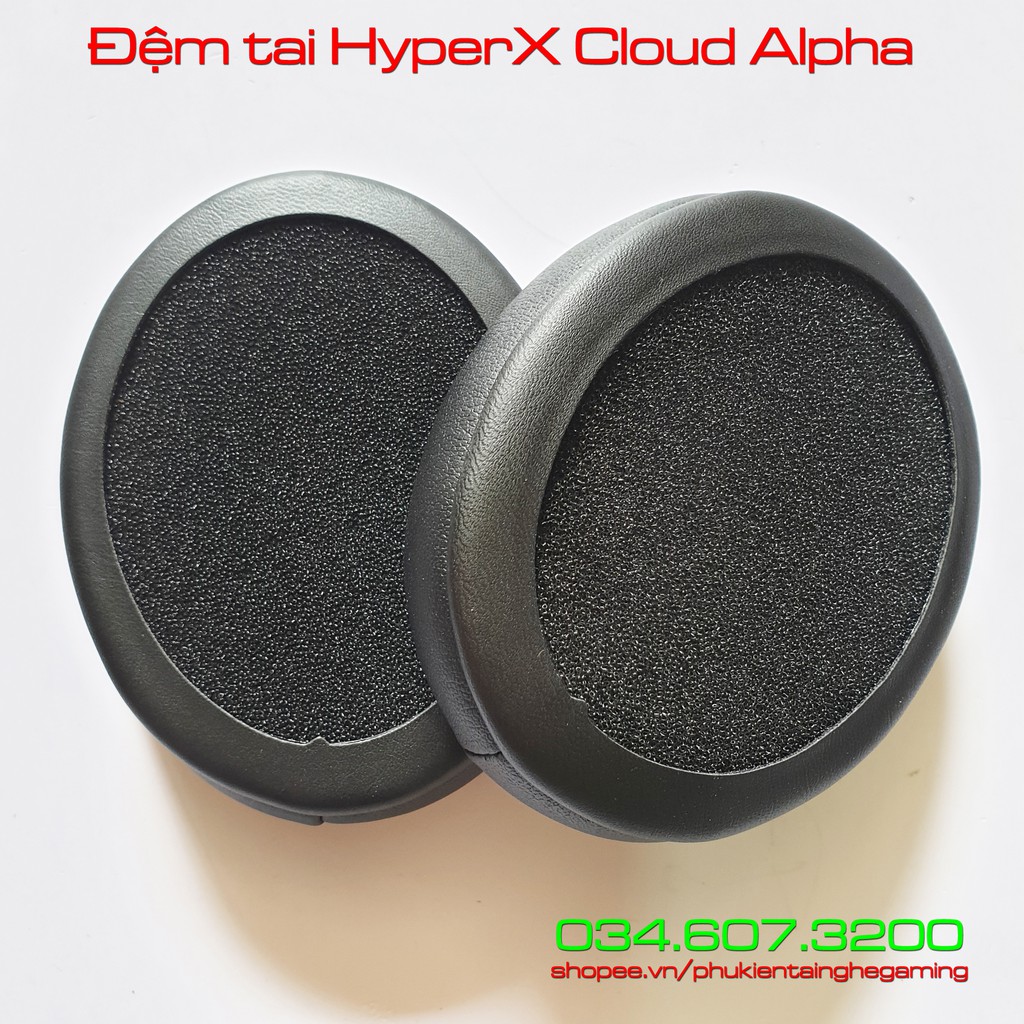 Đệm tai HyperX Cloud Alpha - Alpha S
