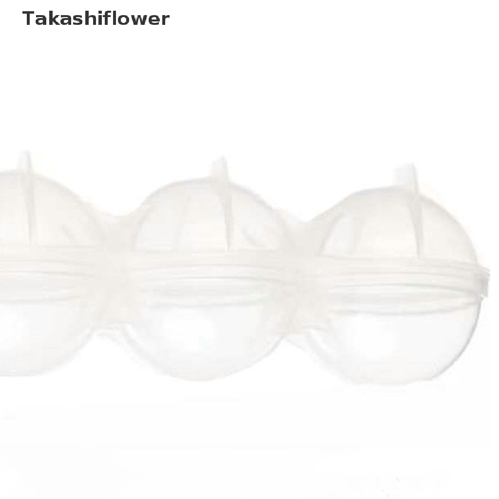 Khuôn silicone Làm Đá 4 Ngăn Hình Cầu 2.2