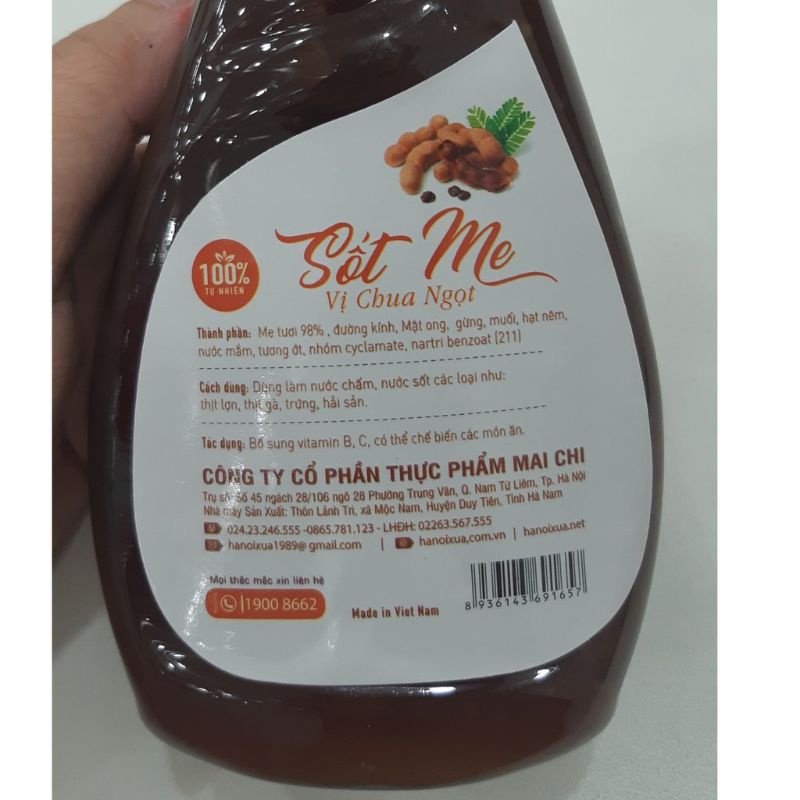 Xốt me Hà Nội xưa