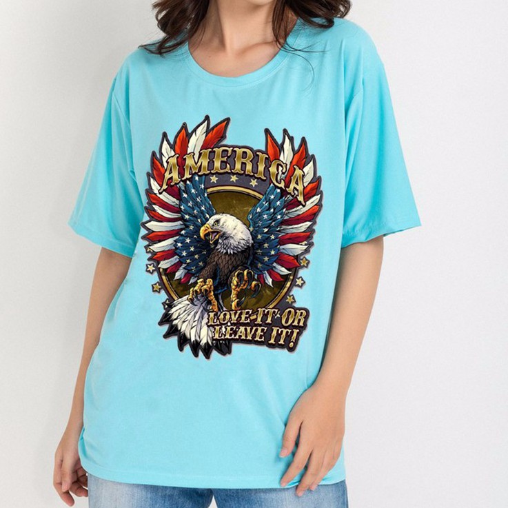 Áo Thun Tay Lỡ 🔥FREESHIP🔥Áo Thun Nam Nữ UNISEX Đại Bàng American | BigBuy360 - bigbuy360.vn