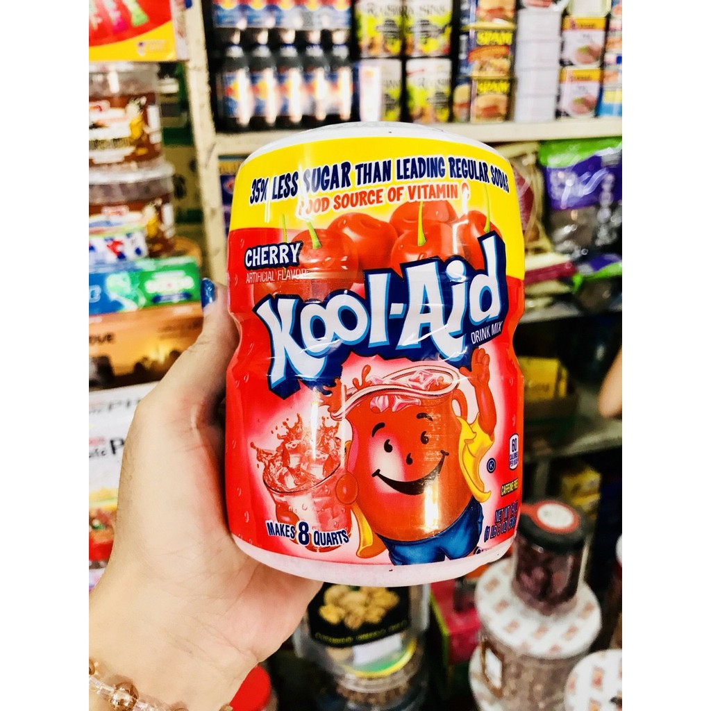 Cam Tang 566g / Bột trái cây Kool-Aid Mỹ 538g (Date 3/2022)