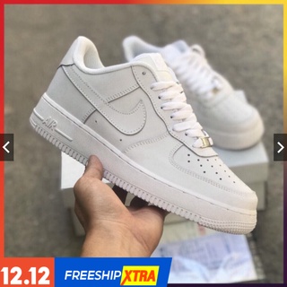 Giày Thể Thao AF1 Trắng Full, Giày sneaker Force Trắng Nam Nữ cực hot dễ phối đồ đủ box bill.