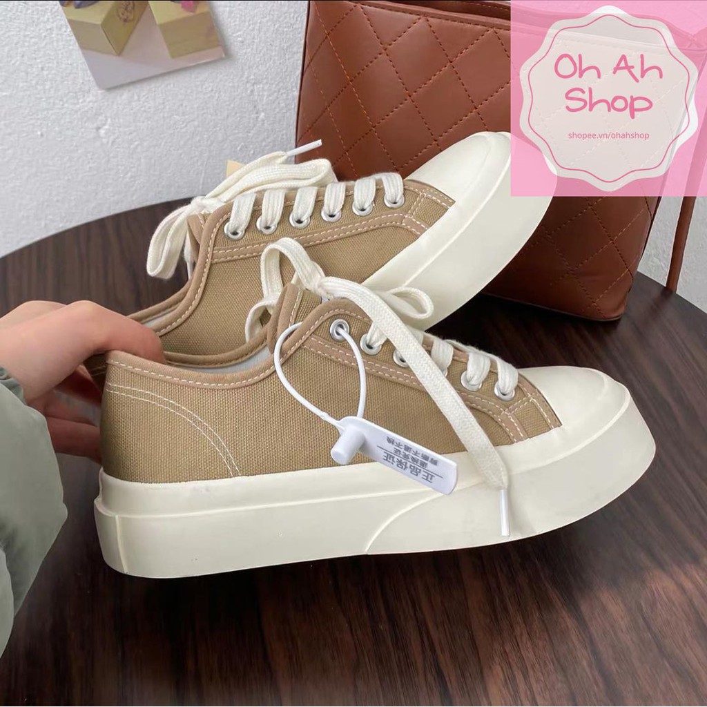 [Mã FAGREEN245 giảm 10% tối đa 30k đơn từ 99k] 🍓 Giày Mũi Tròn Ulzzang Đế Dày 2.5cm Hàng Loại 1 Mẫu Mới 2021 Chất Đẹp