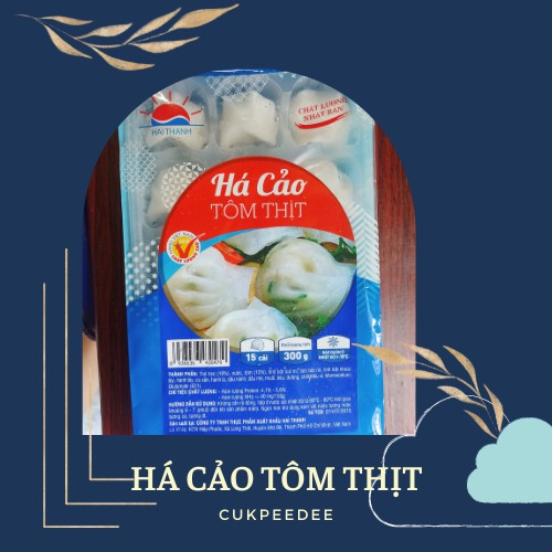 HÁ CẢO TÔM THỊT HAI THANH MẪU MỚI-300G-SHIP HỎA TỐC - ĐỒ ĂN VẶT - HÁ CẢO DÙNG CHIÊN/HẤP ĐỀU NGON | BigBuy360 - bigbuy360.vn