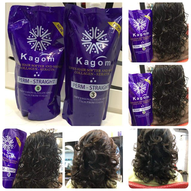 Thuốc uốn nóng tóc khỏe KAGOM