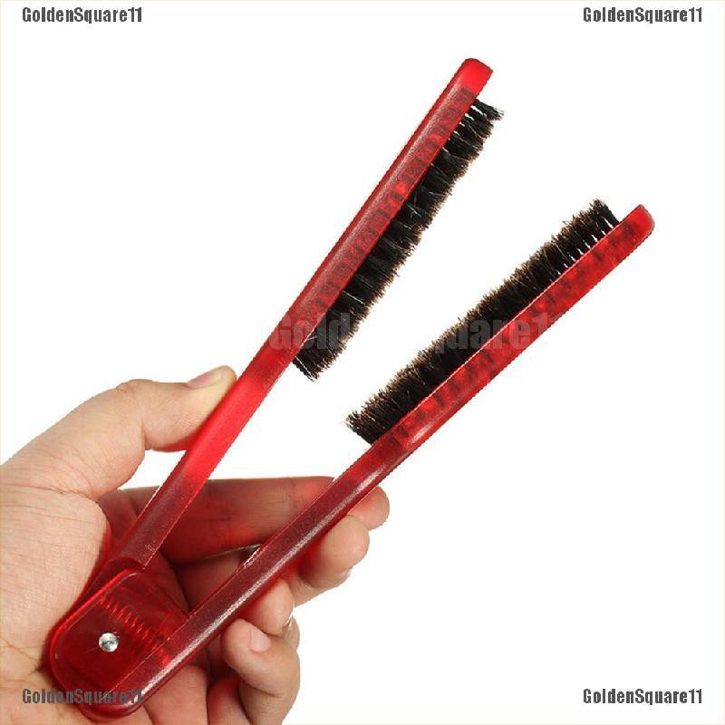 Lược Đôi Chải Tóc Thẳng Bằng Gỗ Chuyên Dụng Cho Salon