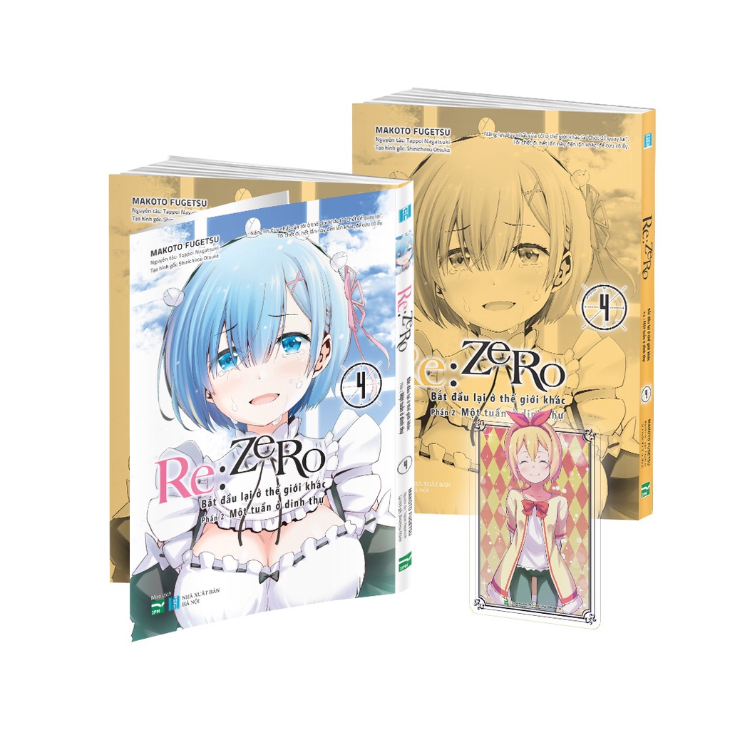 Sách - Combo Trọn Bộ Re:Zero - Bắt Đầu Lại Ở Thế Giới Khác - Phần 2 - 1 Đến 5 (Manga)