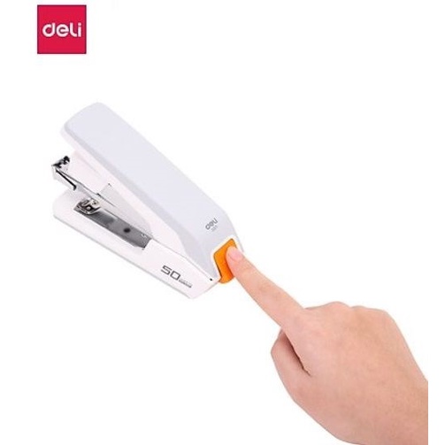 Dập ghim trợ lực 50 tờ Deli 0371