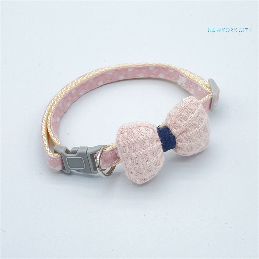 Vòng Cổ Polyester Bắt Mắt Dễ Thương Có Thể Điều Chỉnh Cho Chó Vừa Và Nhỏ