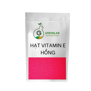 HẠT VITAMIN E HỒNG - Nguyên liệu mỹ phẩm