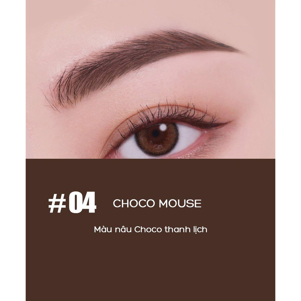 Chì kẻ mày đầu mảnh Cosnori Slim Eyebrow Pencil  0.13g