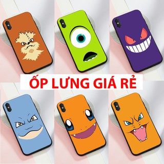 [FREESHIP TỪ 50k] ỐP LƯNG IPHONE IN HÌNH POKEMON DỄ THƯƠNG