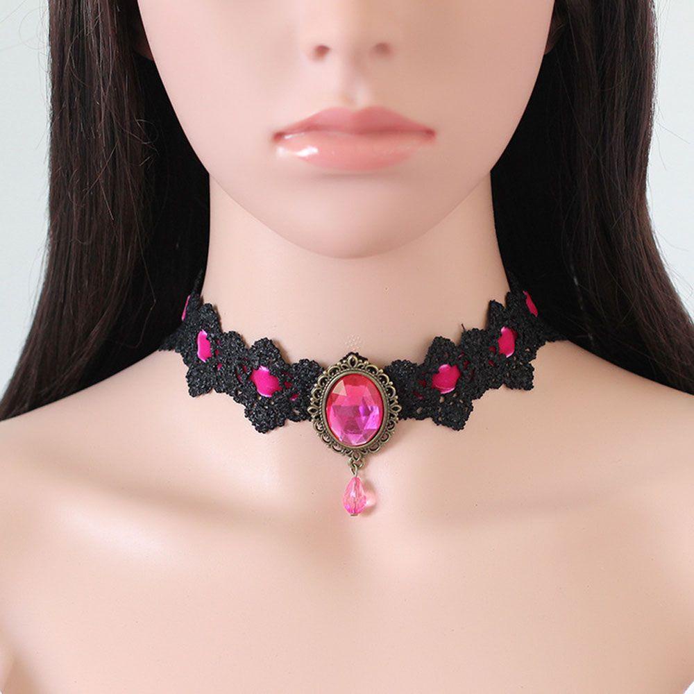 Vòng Cổ Choker 2 Lớp Phong Cách Gothic Cho Nữ|Phụ Kiện Thời Trang Dễ Thương Bắt Mắt