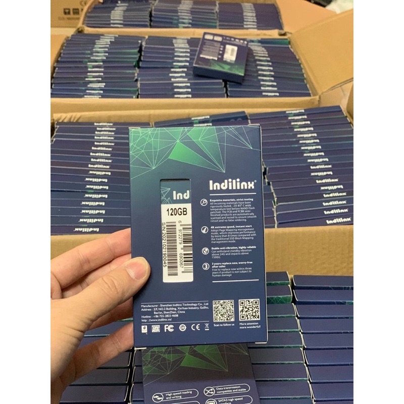 Ổ cứng ssd 120gb new 100%