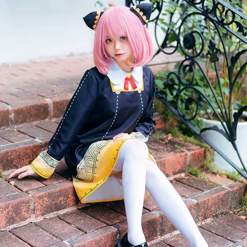 ❣ full set cosplay Anya trong anime Spy x Family