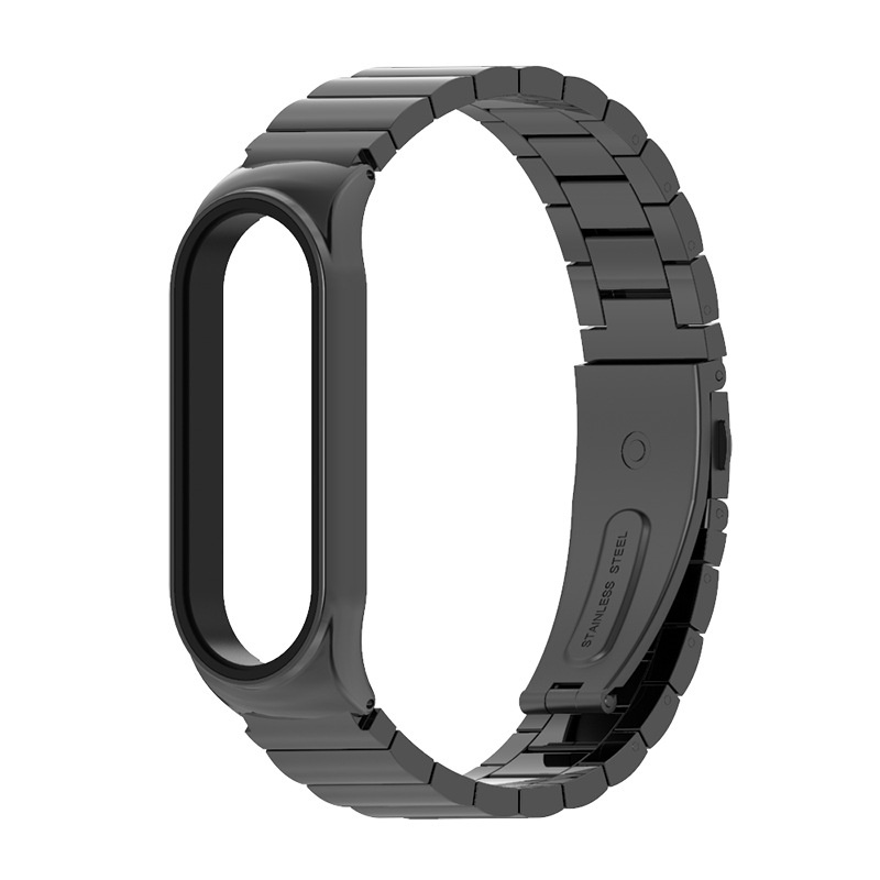 XIAOMI Dây Đeo Thay Thế Chất Liệu Kim Loại Dạng Lưới Cho Mi Band 6 5 4 3 Mi Band 5 4