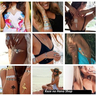 [ CÓ SẴN ] TATTOO/HÌNH XẮM ÁNH KIM CÁ TÍNH ĐI BIỂN