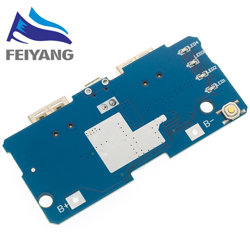 Bảng Mạch Sạc Pin Lithium 18650 Hai Cổng Micro USB 3.7V Sang 5V 2A